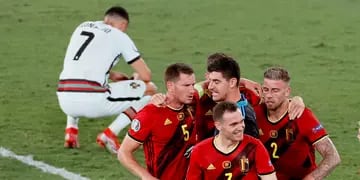 Bélgica eliminó al campeón