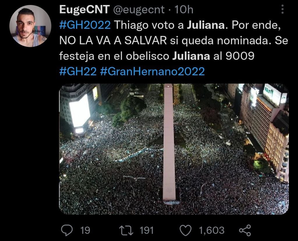 Gran Hermano: los mejores memes de Juliana al enterarse que está nominada. / Captura de pantalla. / La Voz