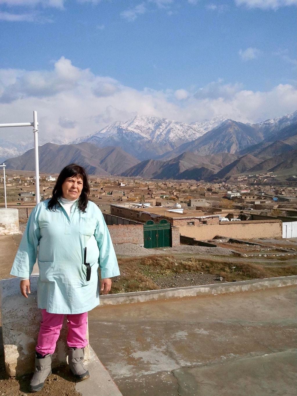 Estela Celia Kohn, la ginecóloga mendocina que vivió más de 4 años en Afganistán.
