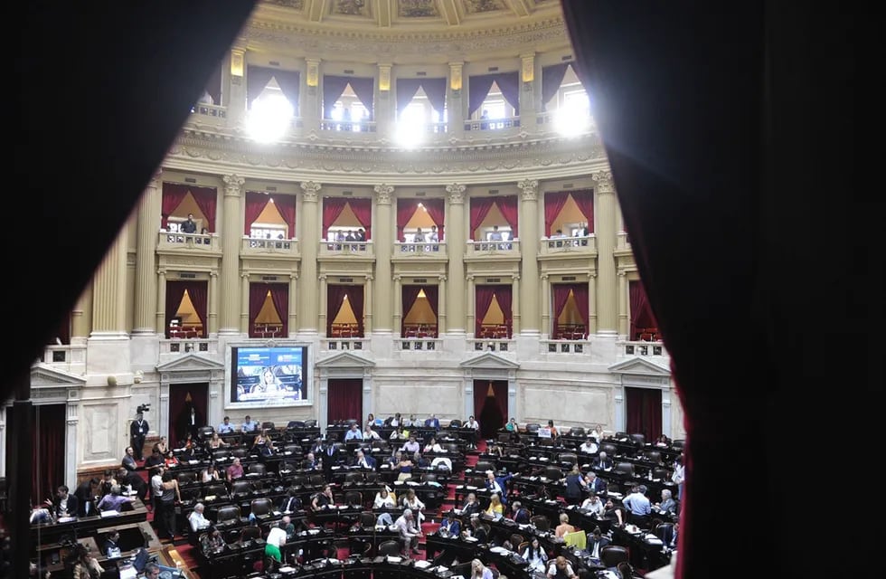 La Cámara de Diputados continúa el debate del proyecto de ley “Bases y Puntos de Partida para la Libertad de los Argentinos” impulsada por el Gobierno nacional. Foto Federico Lopez Claro
