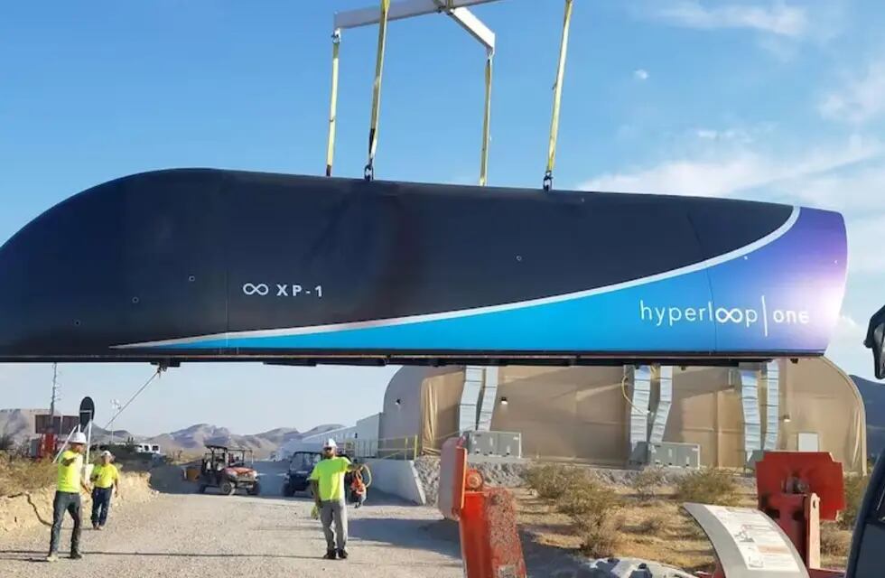 Cerró Hyperloop One, el tren ultrarrápido de levitación magnética que quería construir Elon Musk. / Foto: Gentileza