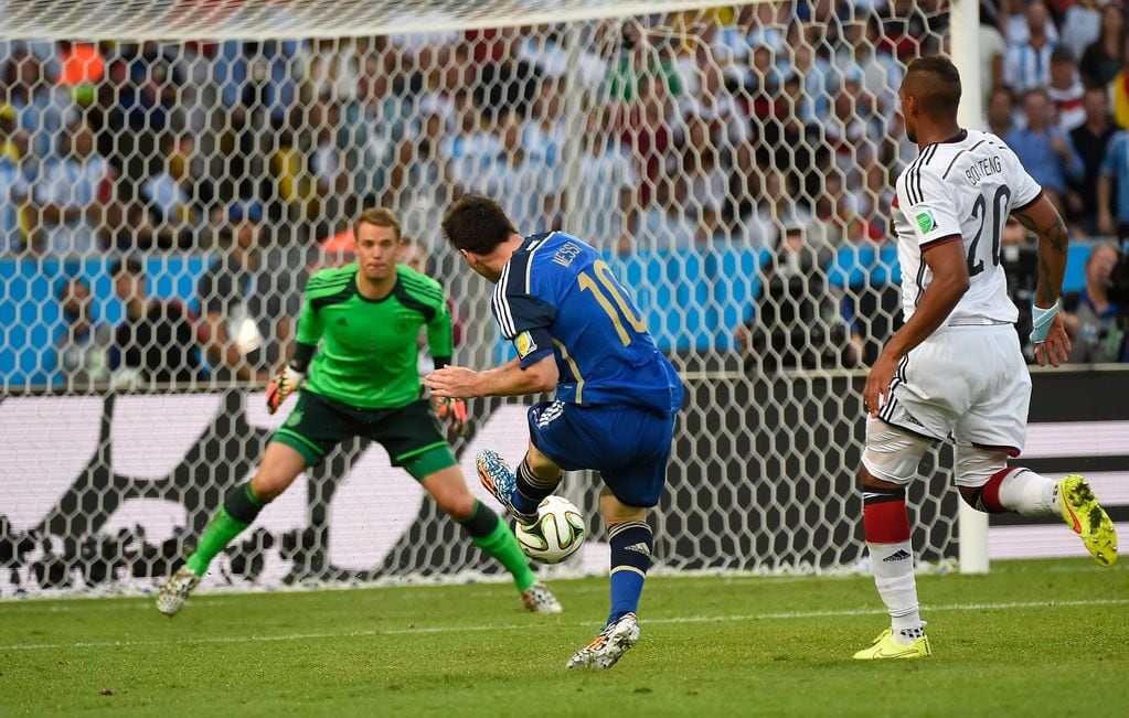 Lionel Messi, en la final del Mundial Brasil 2014.