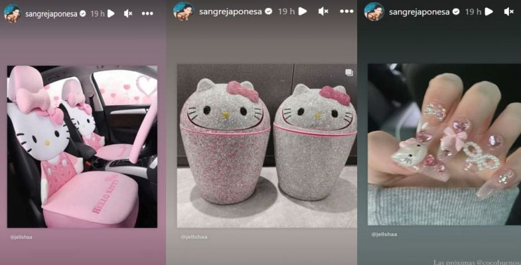 Las publicaciones de Hello Kitty. / Instagram