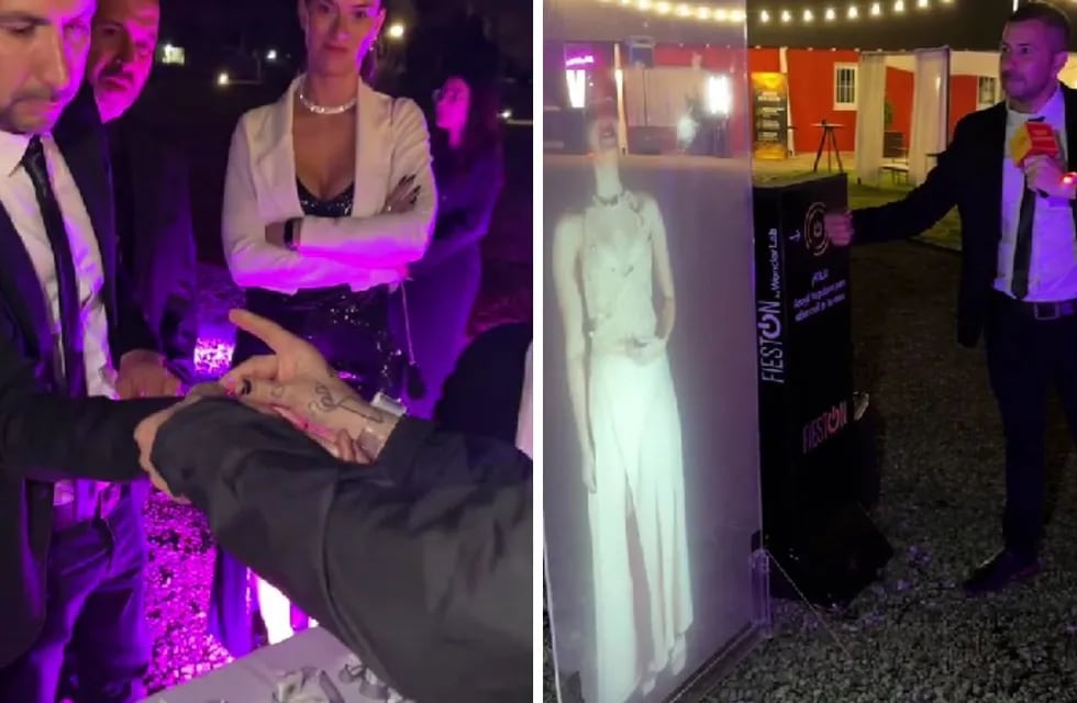 Una quinceañera se hizo viral en TikTok con su sorprendente holograma de bienvenida