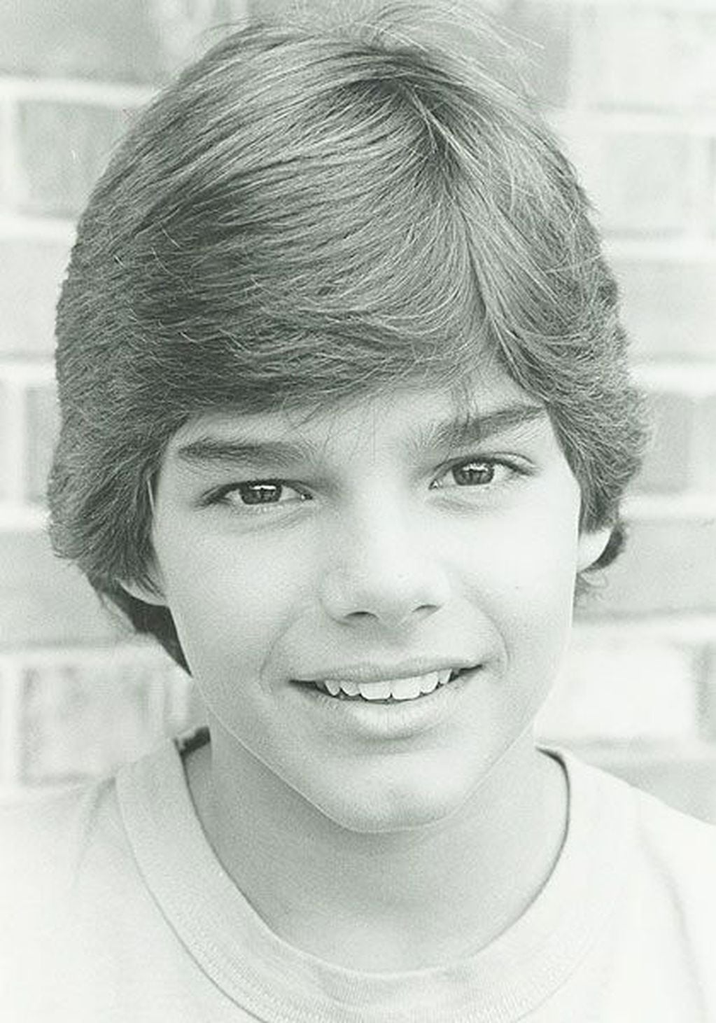 Ricky Martin, de pequeño cuando cantaba en Menudo
