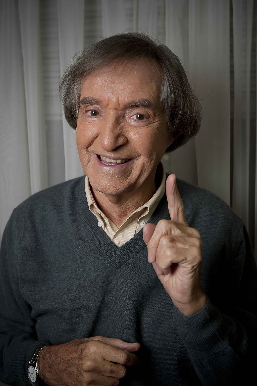 Carlitos Balá fallecio a los 97 años .
Foto Clarín