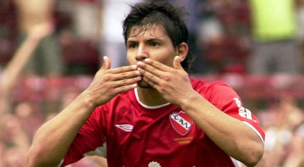 Agüero está en la mira de Independiente, el club que lo vio nacer (Archivo).