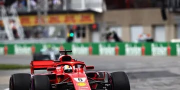 El alemán de Ferrari se impuso de punta a punta, mientras que Lewis Hamilton llegó quinto.