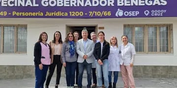 OSEP renovó la UAF Benegas de Godoy Cruz
