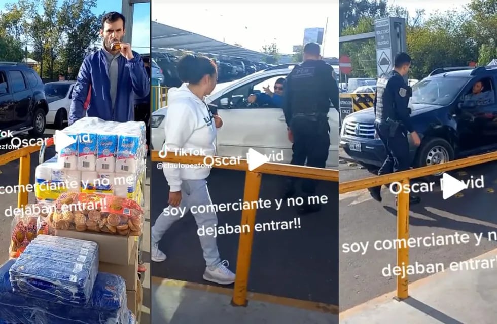 Una mujer denunció que hacen filas exclusivas para chilenos en un supermercado de Godoy Cruz y los turistas le respondieron.
