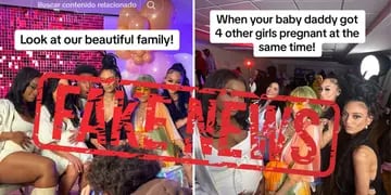 La verdadera historia detras de “un hombre organizó un baby shower para cinco mujeres embarazadas por él”