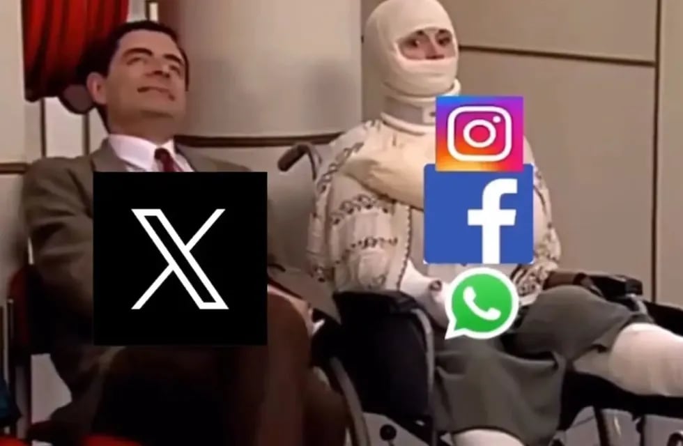 Se cayeron Instagram, WhatsApp y Facebook. (X)