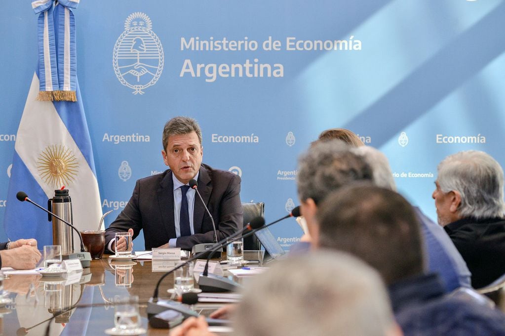 El ministro de Economía Sergio Massa 