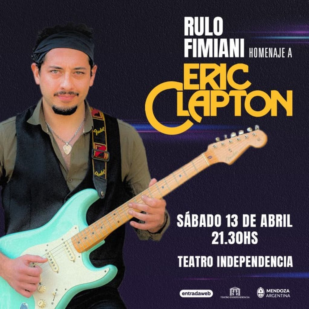 El show homenaje al músico estadounidense por Rulo Fimiani.