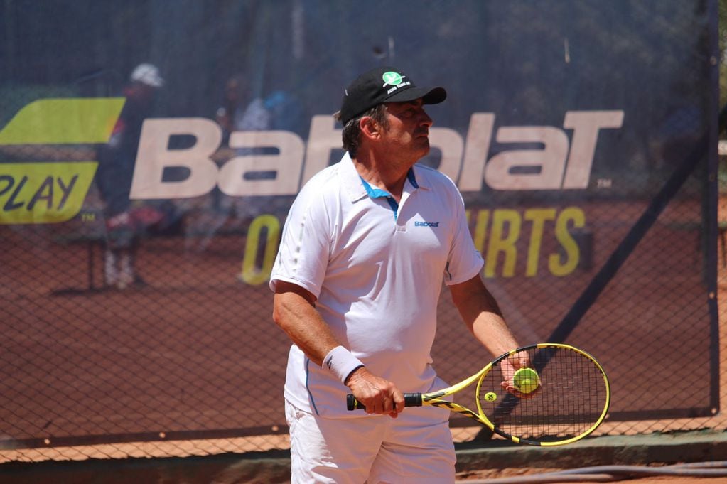 Fernando Trujillo, jugador y Director de los torneos ITF World Master Tour 400 y 700. / gentileza - Emanuel Maza 