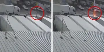 Un rayo mató a un hombre en Rusia