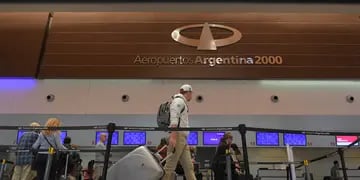  Más de 9.000 viajeros pasaron por el Aeropuerto Francisco Gabrielli entre el jueves y el domingo últimos. / Foto: Orlando Pelichotti/ Los Andes 