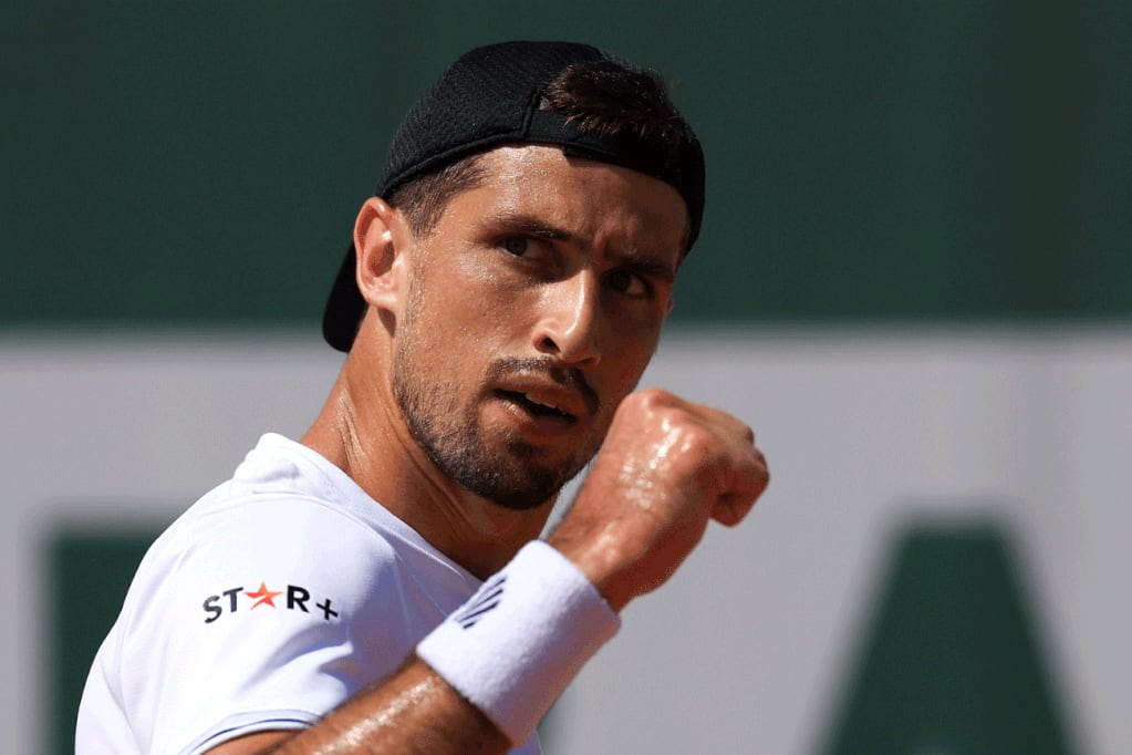 Pedro Cachín enfrenta a Novak Djokovic en la primera ronda de Wimbledon. (AP)