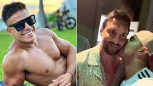 Juan Pablo Fernández, el mendocino que besó en el cuello a Lionel Messi en Miami y se hizo viral