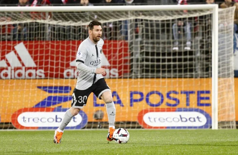 Lionel Messi metió una formidable asistencia para el triunfo del PSG sobre el Brest en la Ligue 1. / Gentileza.
