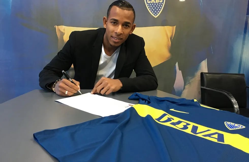 Sebastián Villa seguirá jugando en Boca Juniors. / Gentileza.