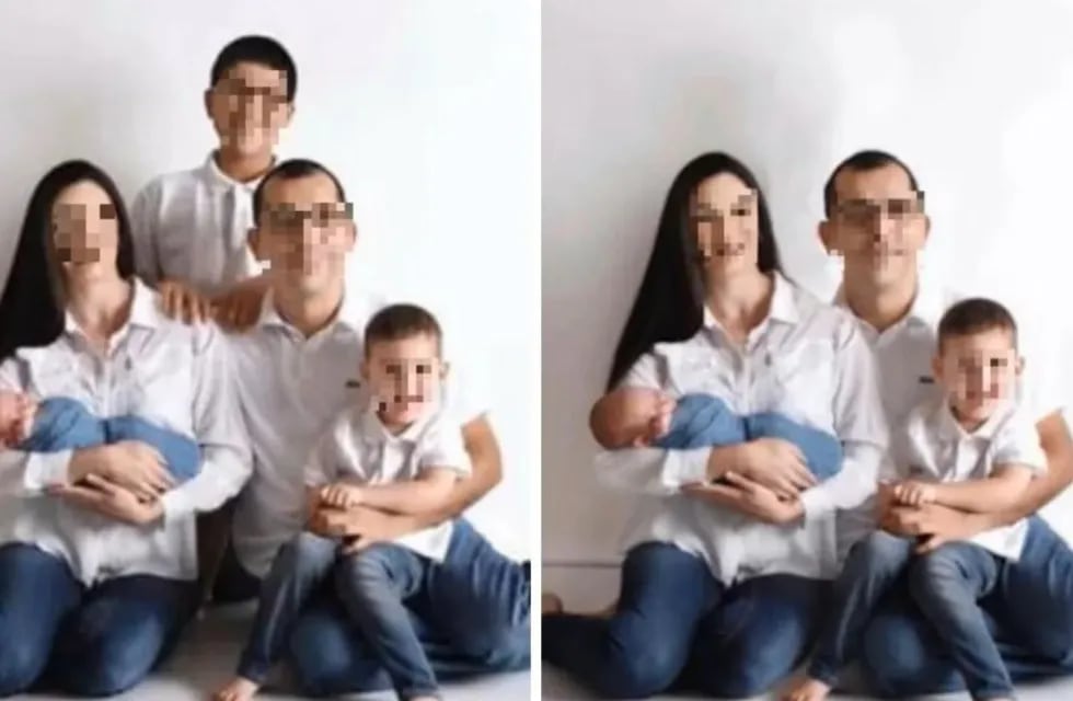 La mujer generó la reacción de miles de usuarios al pedir que eliminaran al hijo de su esposo de la foto.