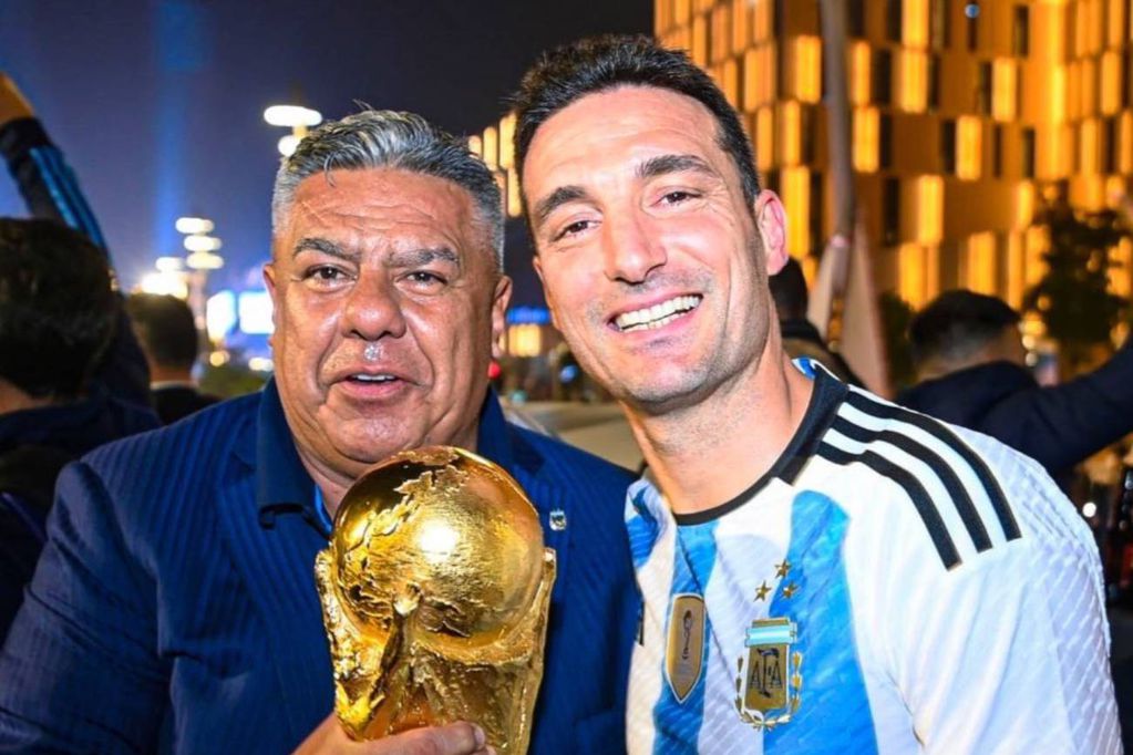 Claudio Tapia, presidente de la AFA y Lionel Scaloni, DT de la Selección Argentina. ¿Relación rota? 