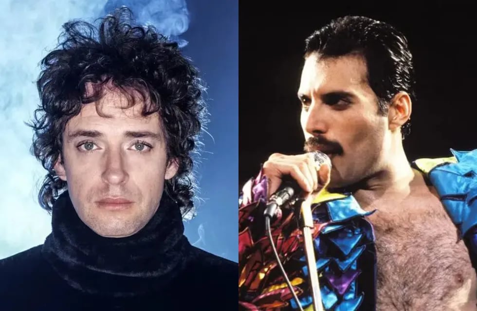 Gustavo Cerati y Freddie Mercury, también estrellas en tiempos de Inteligencia Artificial. (Web)