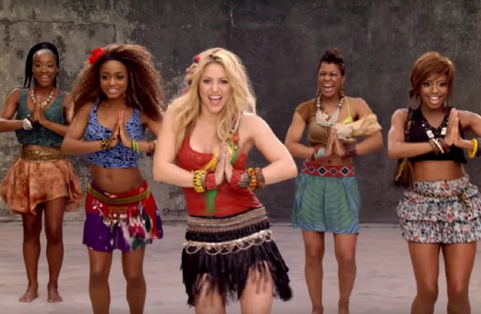 Shakira y su "Waka Waka", la canción oficial del mundial Sudáfrica 2010 (Sony Music)