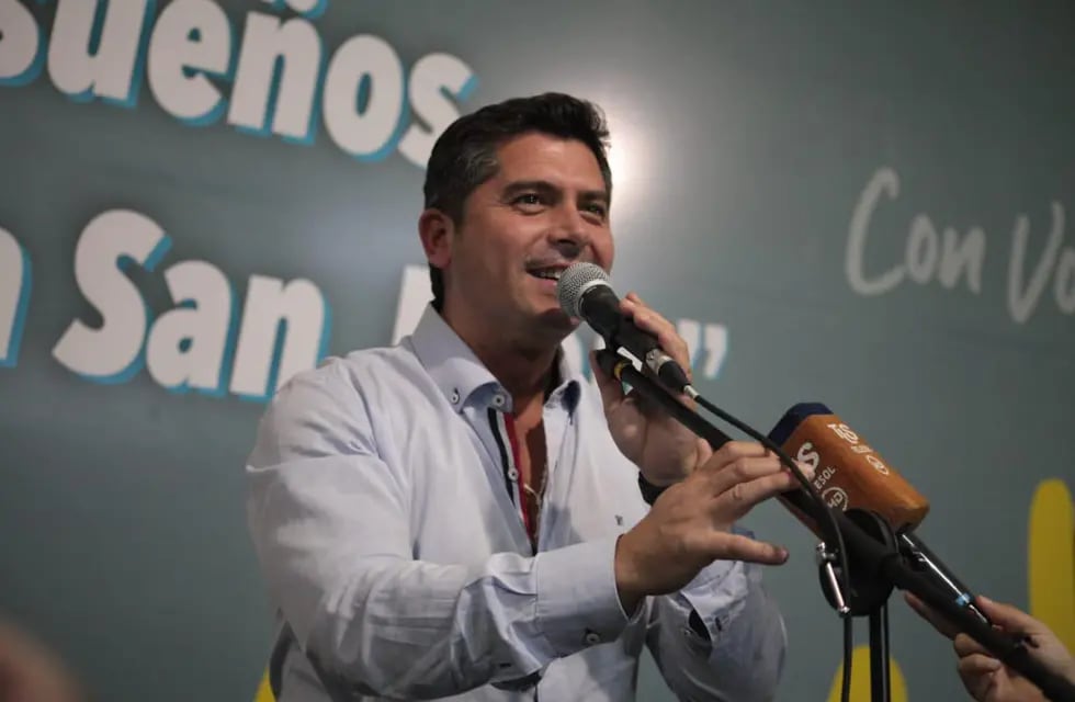 Marcelo Orrego, candidato a gobernador por el frente Cambia San Juan.