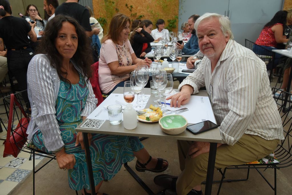Fabiola García Fuentes y César Muñoz. - José Gutiérrez / Los Andes