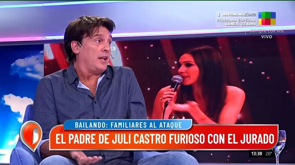 Juli Castro y sus padres tienen un curioso modo de llamar a Pampita.