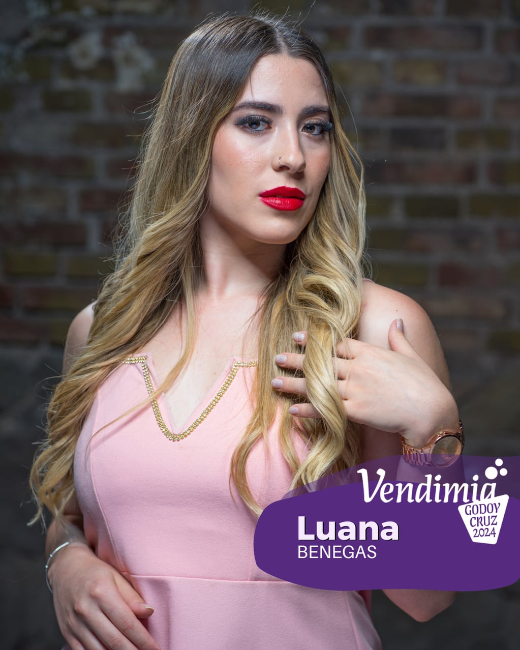 Luana Ortiz, Benegas.