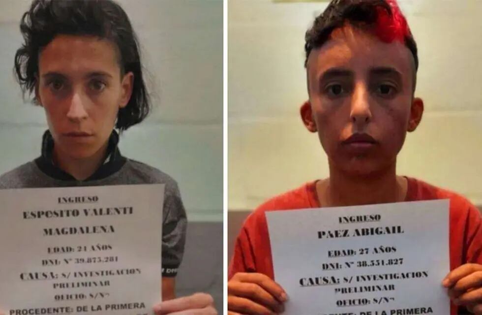 Magdalena Espósito Valenti (24), y su pareja, Abigail Páez (27), fueron condenadas por el asesinato de Lucio Dupuy.