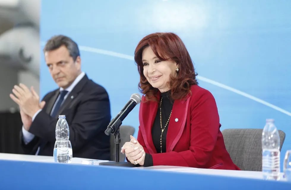 Cristina Kirchner y Sergio Massa.