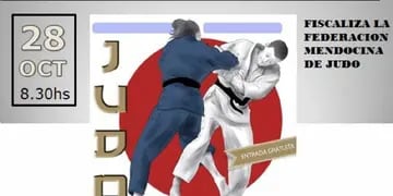 Será hoy a partir de las 9. En la cita están confirmados los mejores 300 judocas de la Región Cuyo.