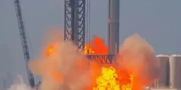 Space X en llamas