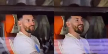 La reacción de Messi a un ingenioso cartel de un fanático chino que llamó su atención