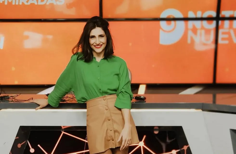 Vanina Vitale, la periodista de Canal 9 Televida que sorprendió con su look