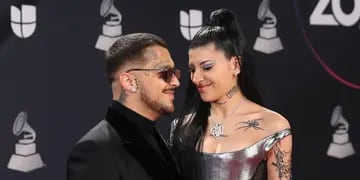 Christian Nodal y Cazzu causaron sensación en los Latin Grammy 2022
