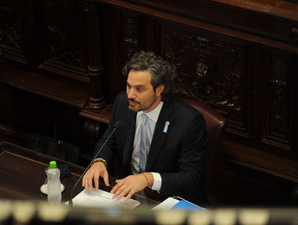 Santiago Cafiero, en el Senado nacional - Federico López Claro