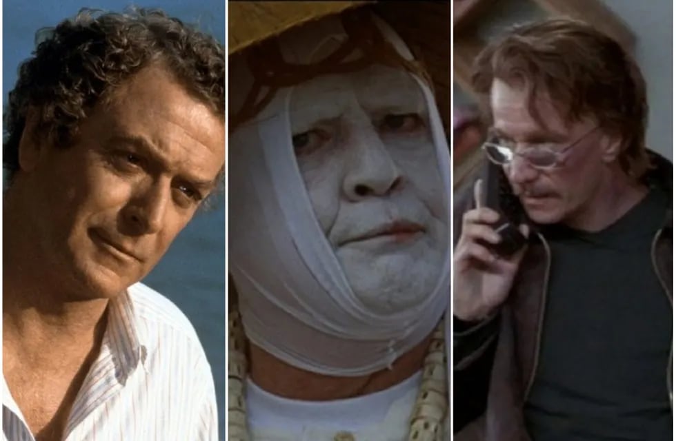 Michael Caine en "Tiburón 4" (1987), Marlon Brando en "La isla del doctor Moreau" (1996) y Gary Oldman como un enano en "Tiptoes" (2003)