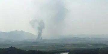 La explosión de la sede de enlace en territorio norcoreano