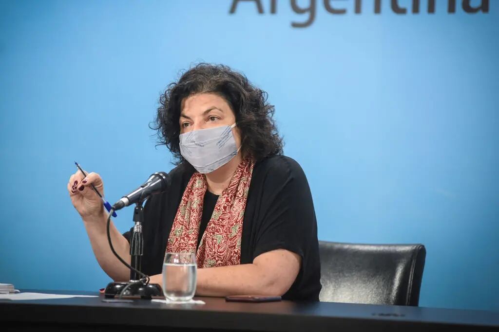 Carla Vizzotti, ministra de Salud (Presidencia)
