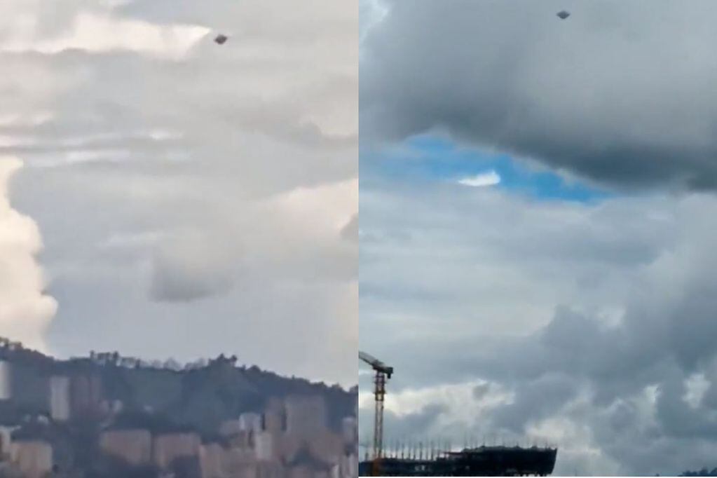Video: filmaron un OVNI en el cielo de Medellín y generó debate en las redes sociales. / Foto: captura de video