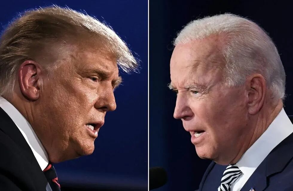 Donald Trump y Joe Biden peleaban cabeza a cabeza los estados más reñidos del país.