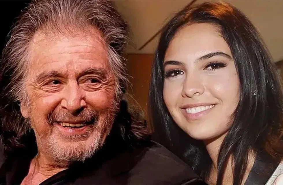 Al Pacino y su novia Noor Alfallah