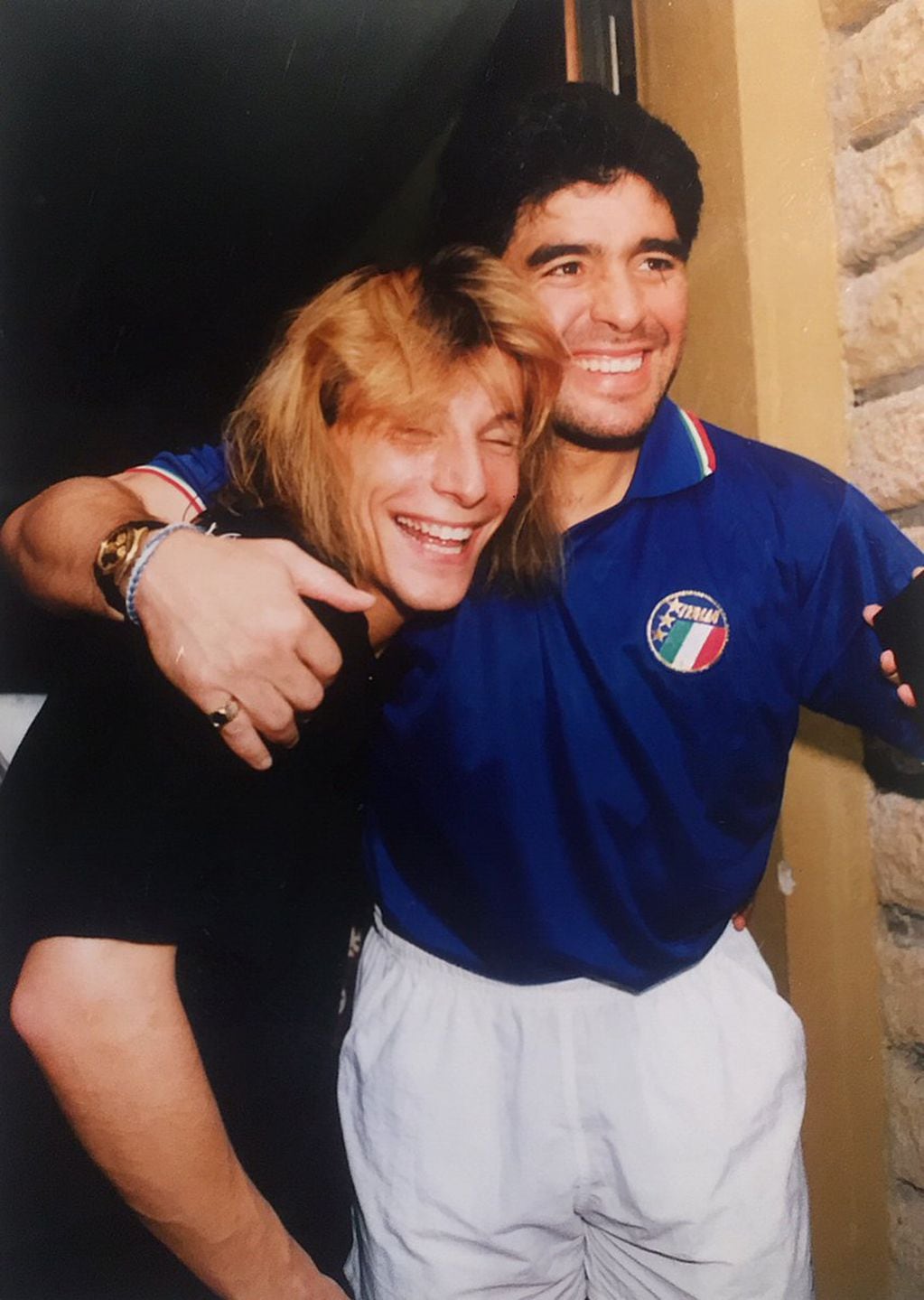 Alex Caniggia habló de su relación con Diego Maradona por su papá, Claudio Paul Caniggia.