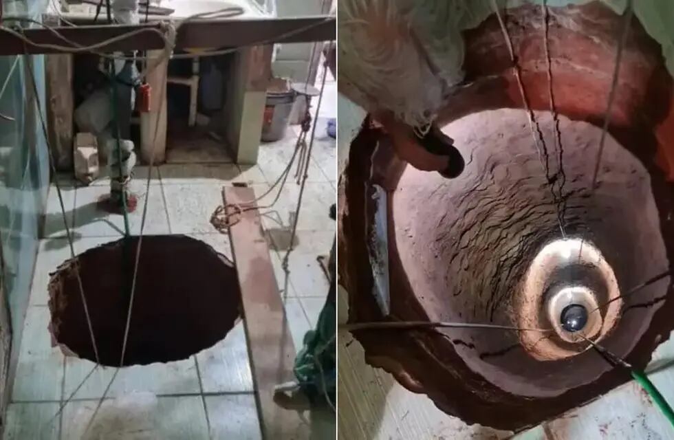Insólita tragedia en Brasil: un hombre murió buscando oro en un pozo que el mismo cavó en su cocina. Foto: R7.