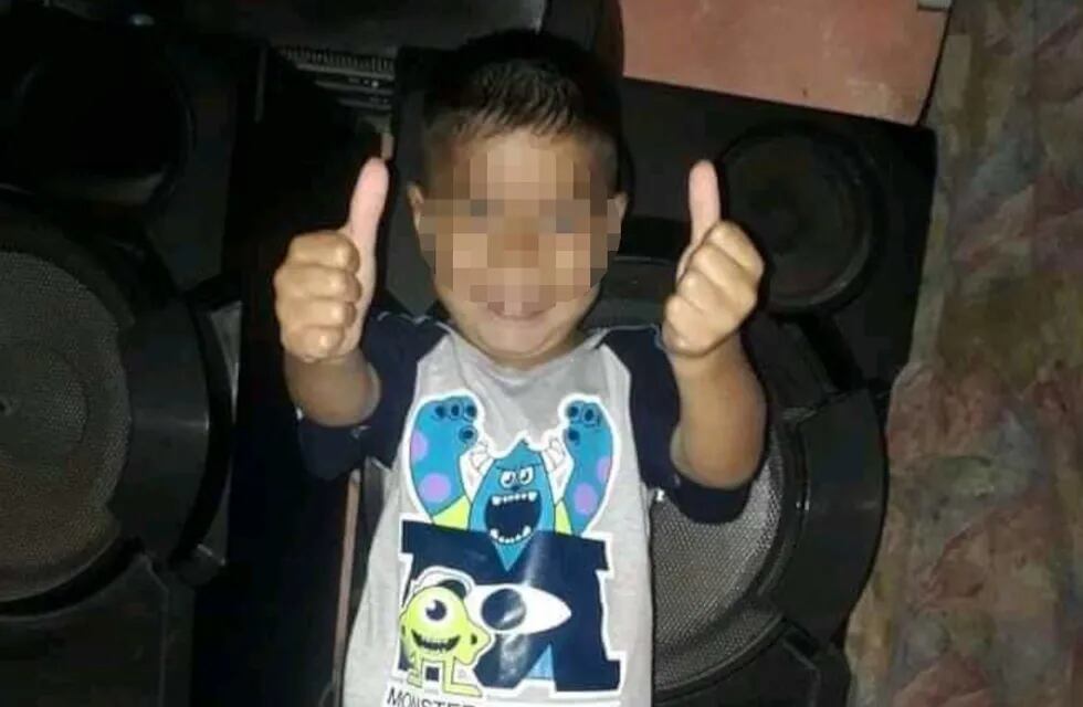 Tiago Melchori, el nene de 5 años asesinado en Guaymallén (Gentileza / Facebook)